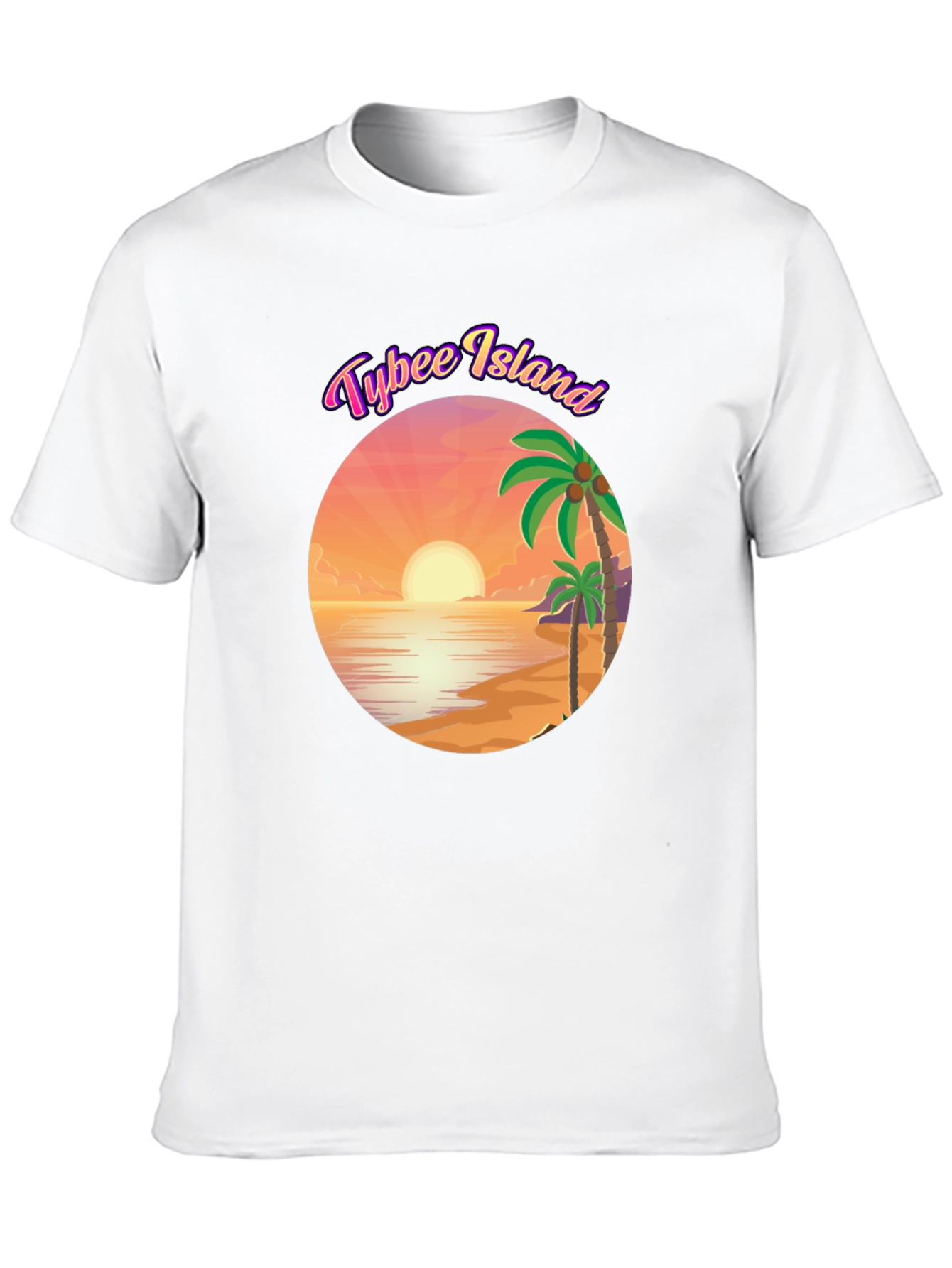 Tybee Island Graphic T-Shirt - Black