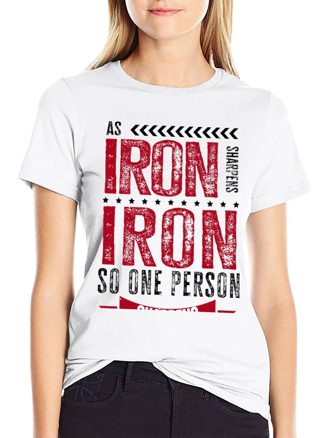 Iron Sharpens Iron Graphic T-Shirt