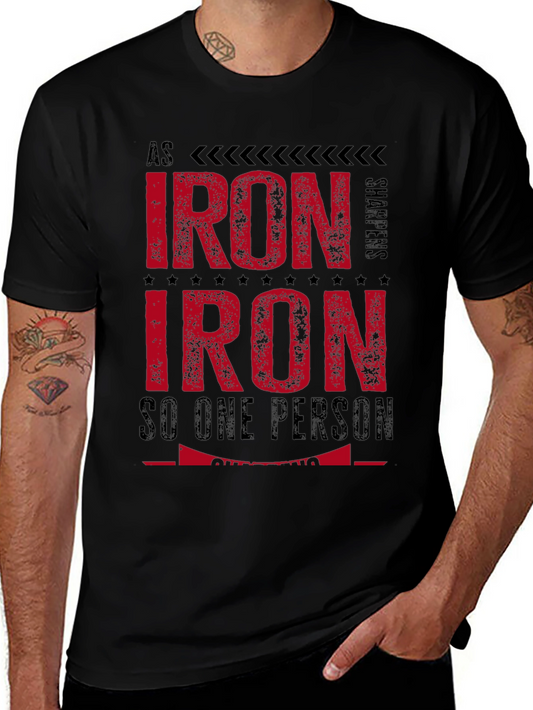 Iron Sharpens Iron Graphic T-Shirt