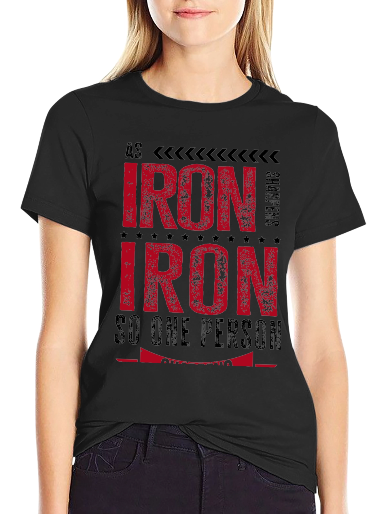 Iron Sharpens Iron Graphic T-Shirt