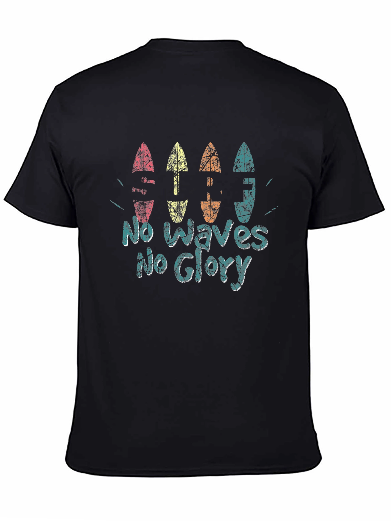 No Waves No Glory Graphic Tee