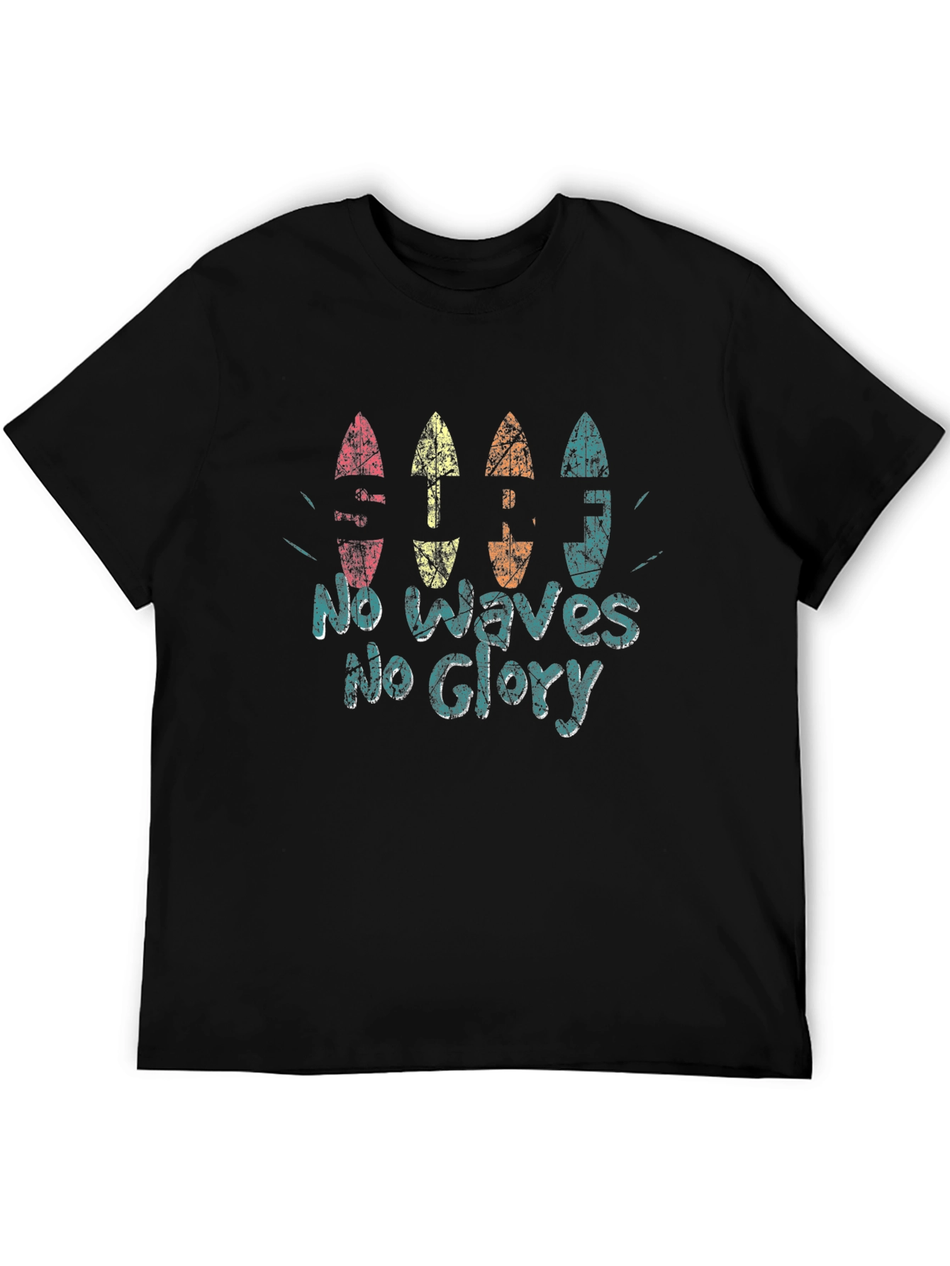 No Waves No Glory Graphic Tee