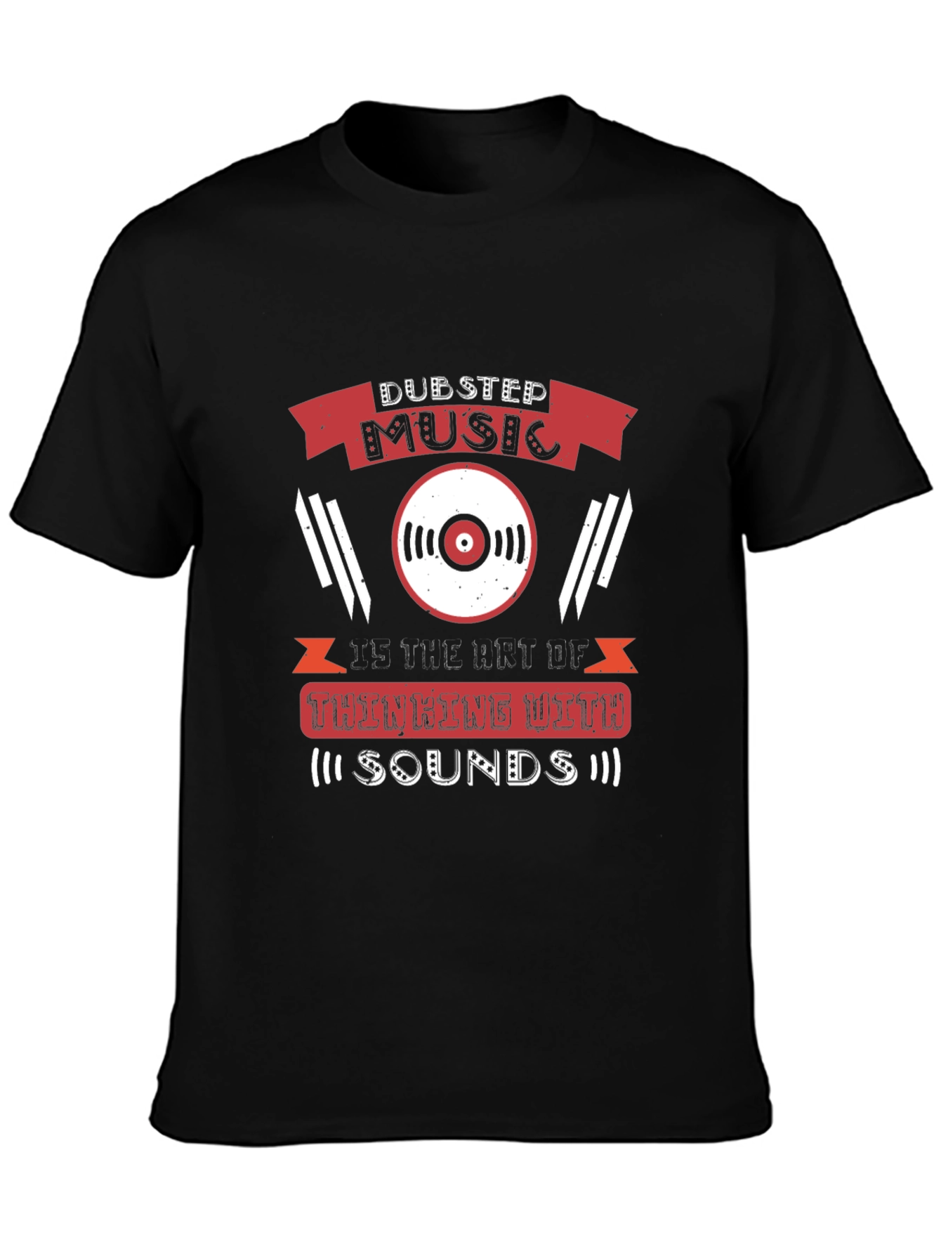 Dubstep Music Sounds Graphic T-Shirt