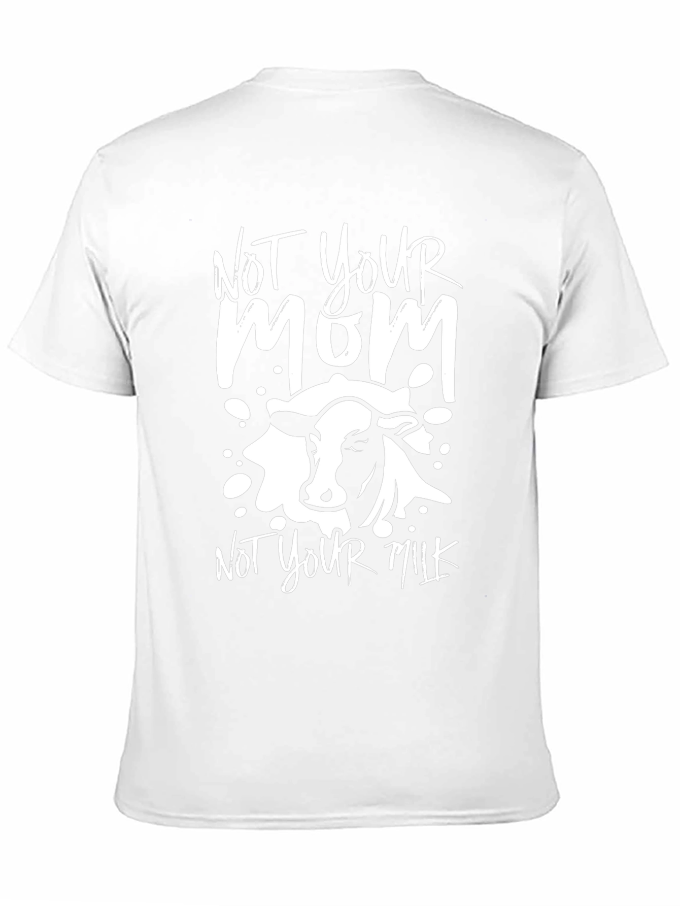 Vegan Not Your Mom Not Your Milk Graphic Tee
