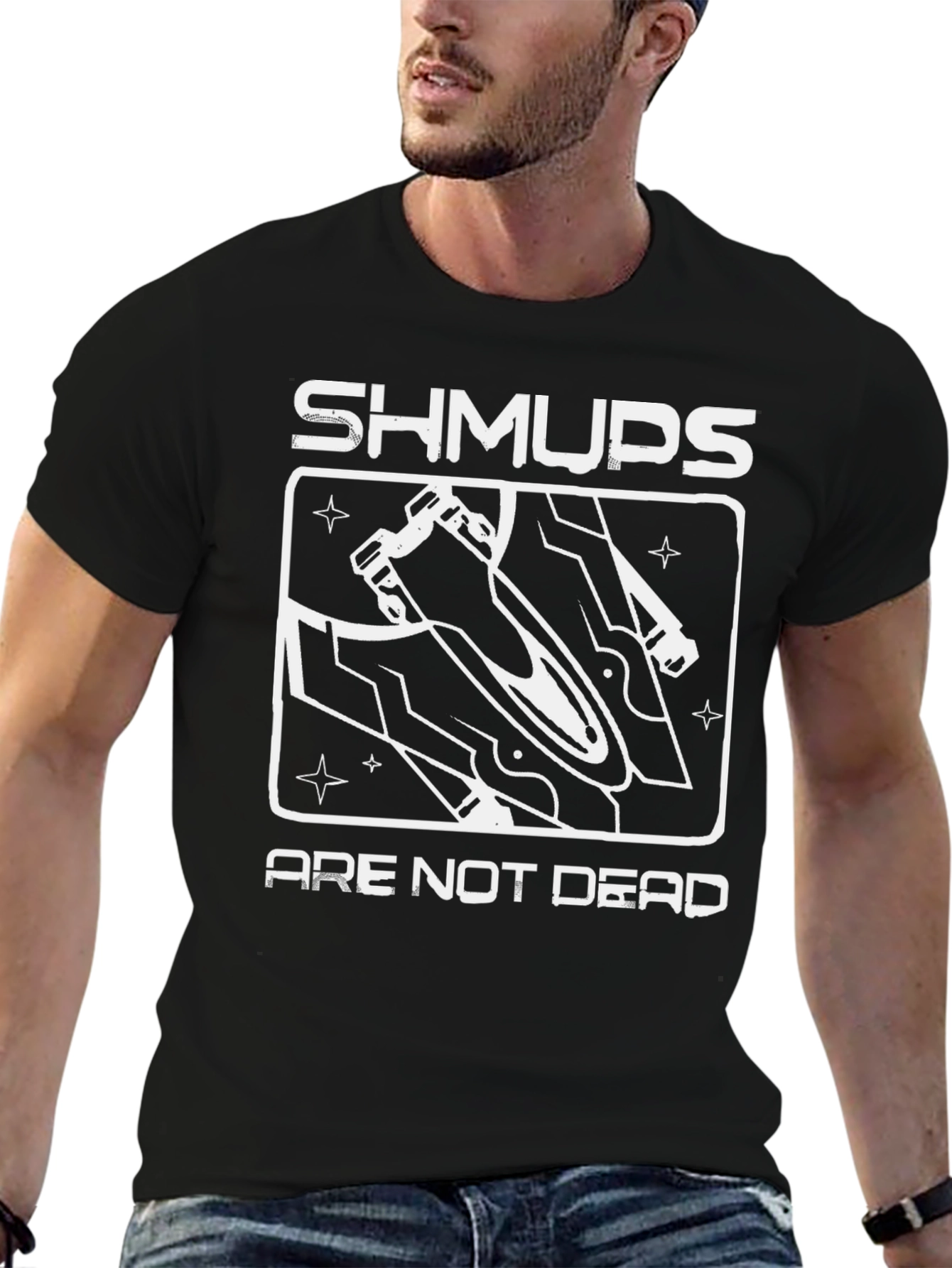 SHMUPS Are Not Dead Black T-Shirt