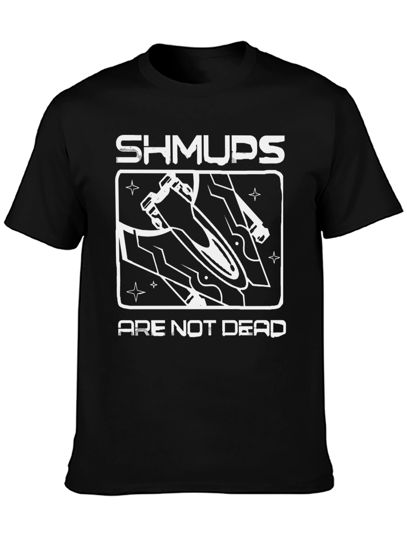 SHMUPS Are Not Dead Black T-Shirt