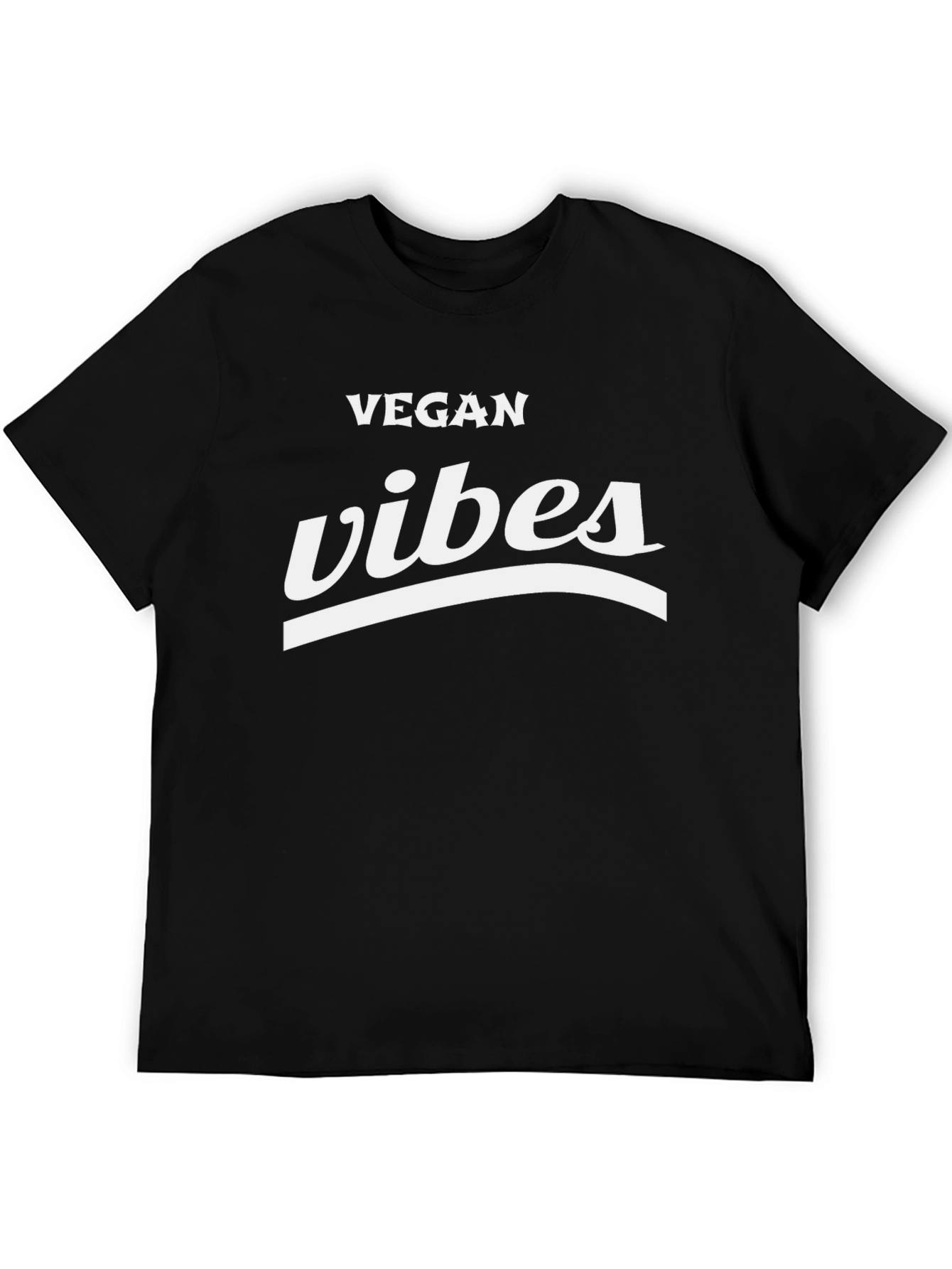 Vegan Vibes T-Shirt - Black