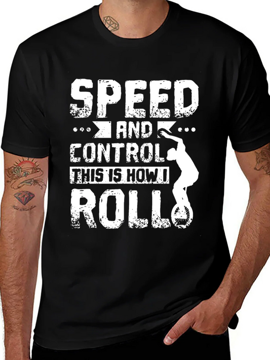 Speed & Control T-Shirt: Unicycle Design