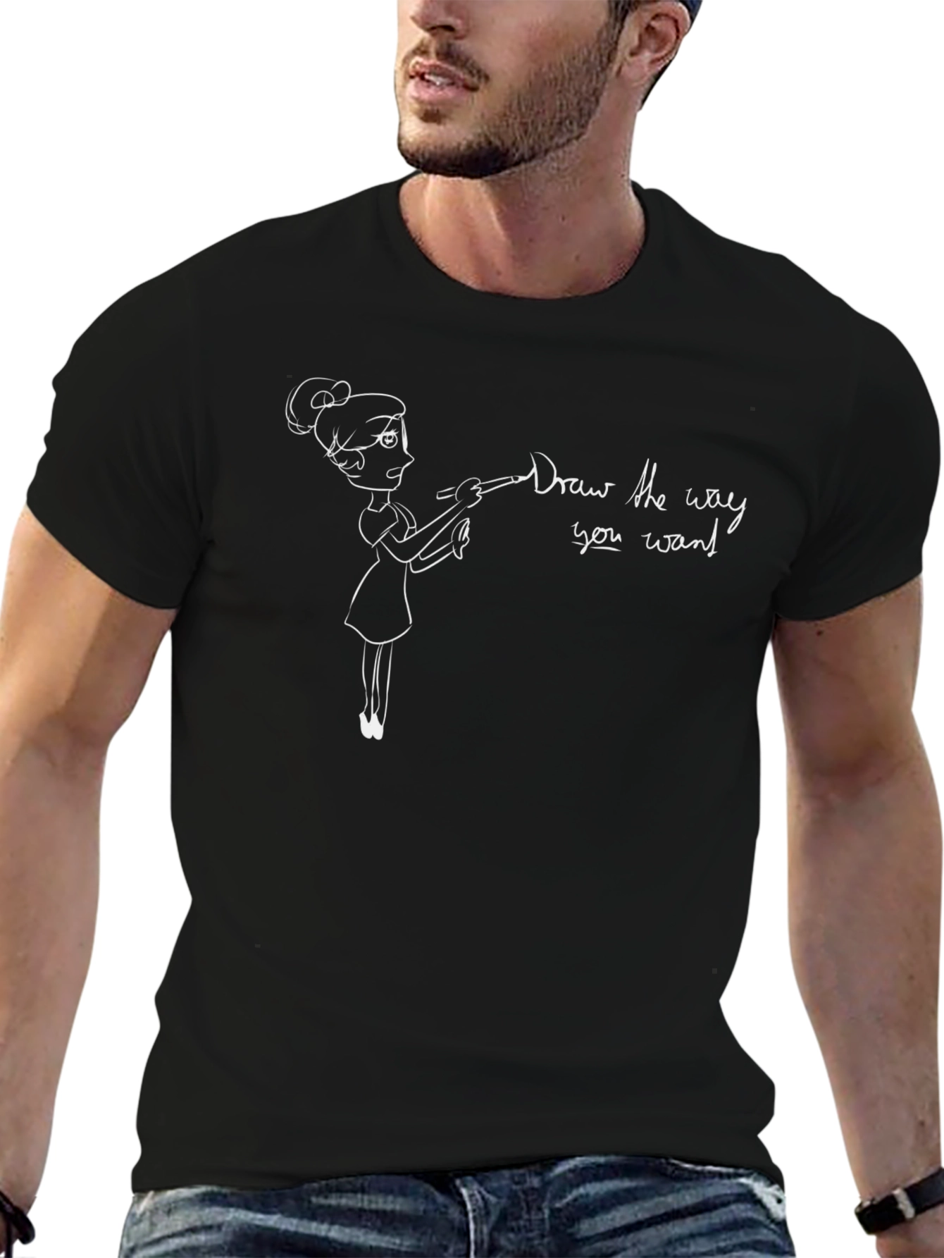Draw the Way You Want T-Shirt