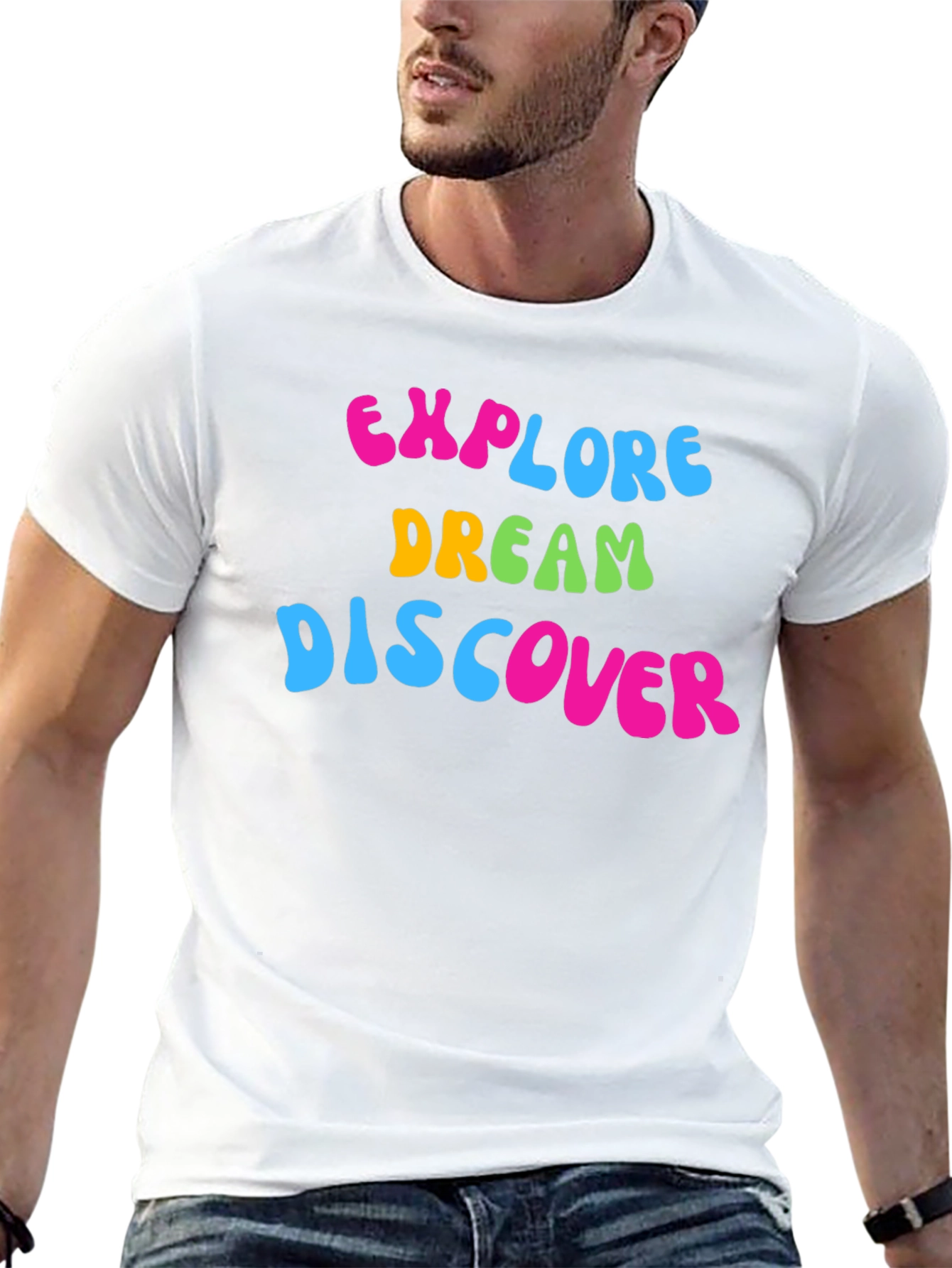 Explore Dream Discover Graphic Tee