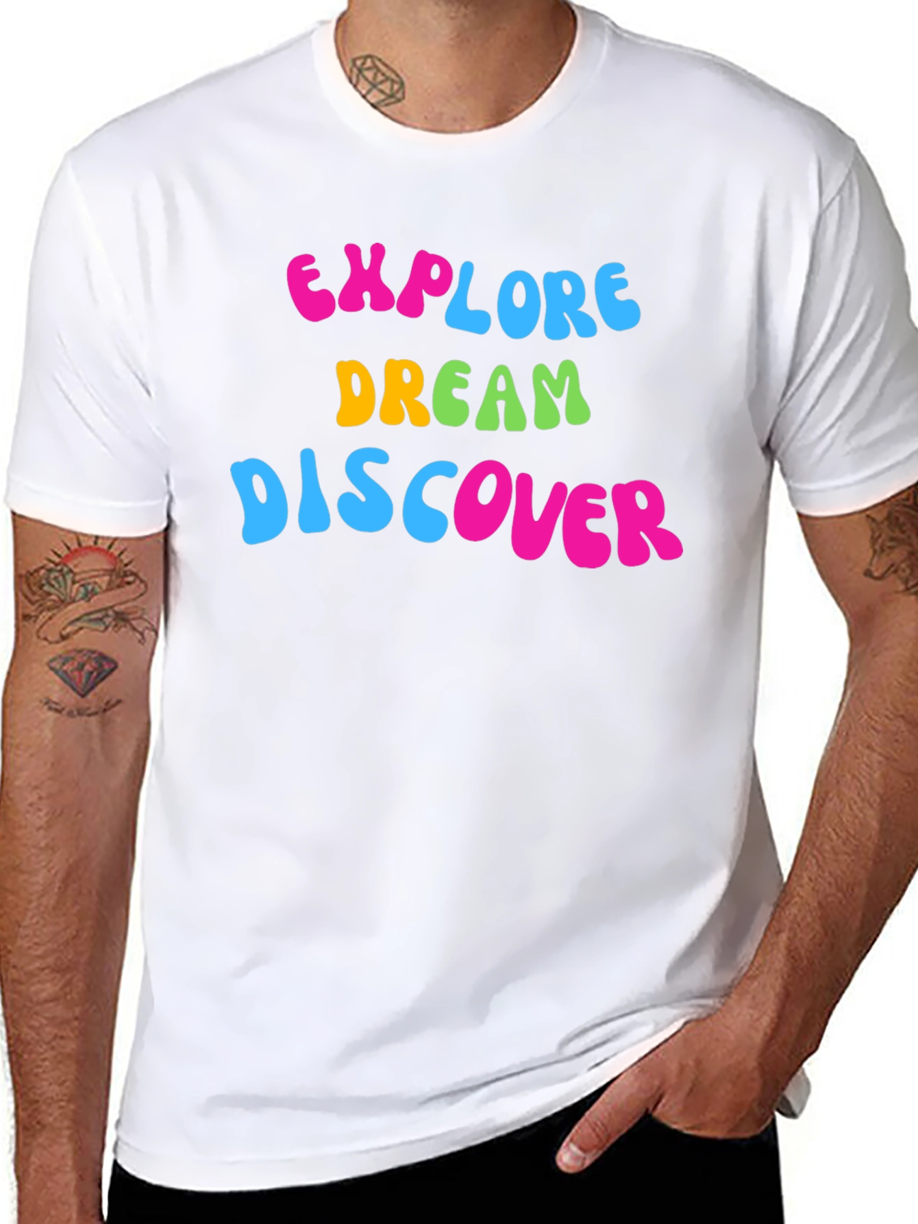 Explore Dream Discover Graphic Tee