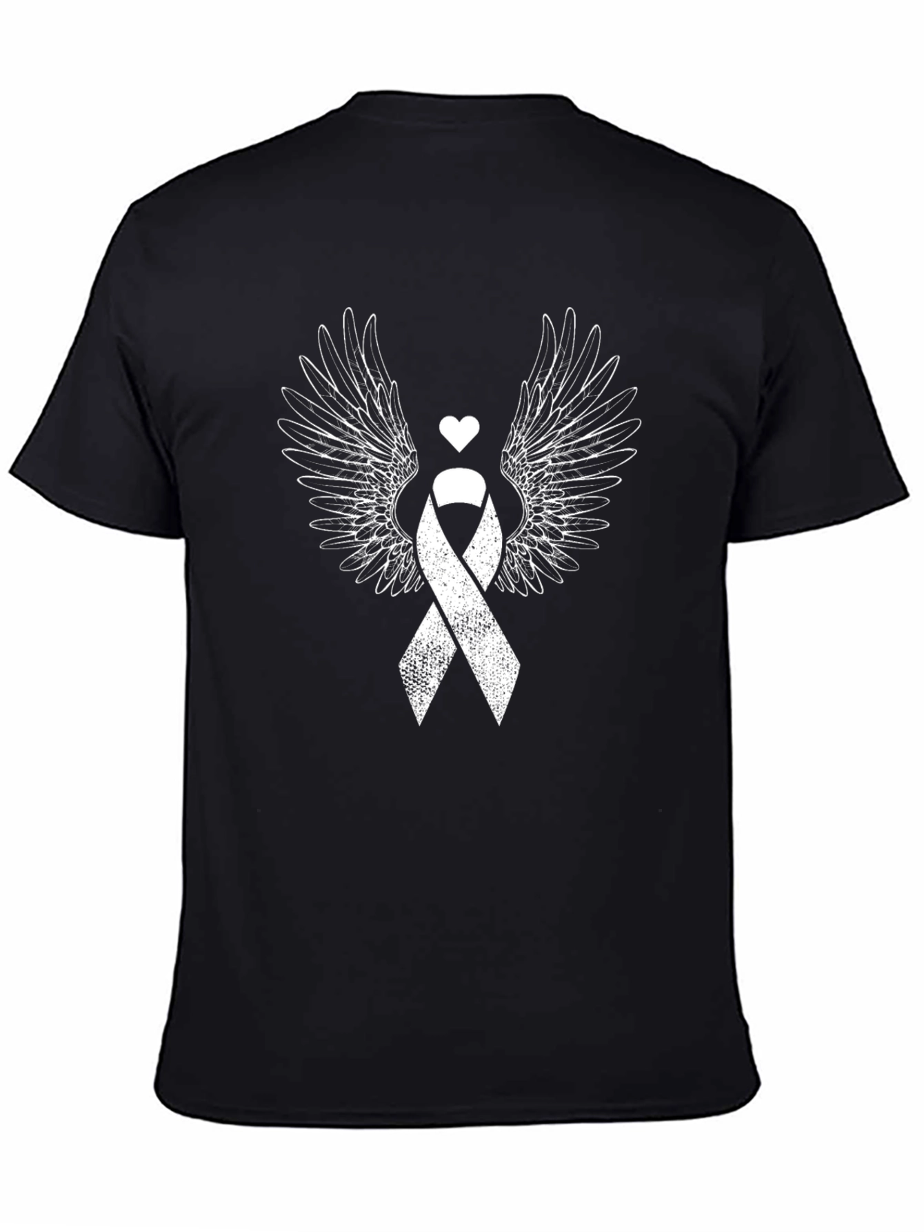 Ribbon Wings Graphic Tee - Show Your Support!