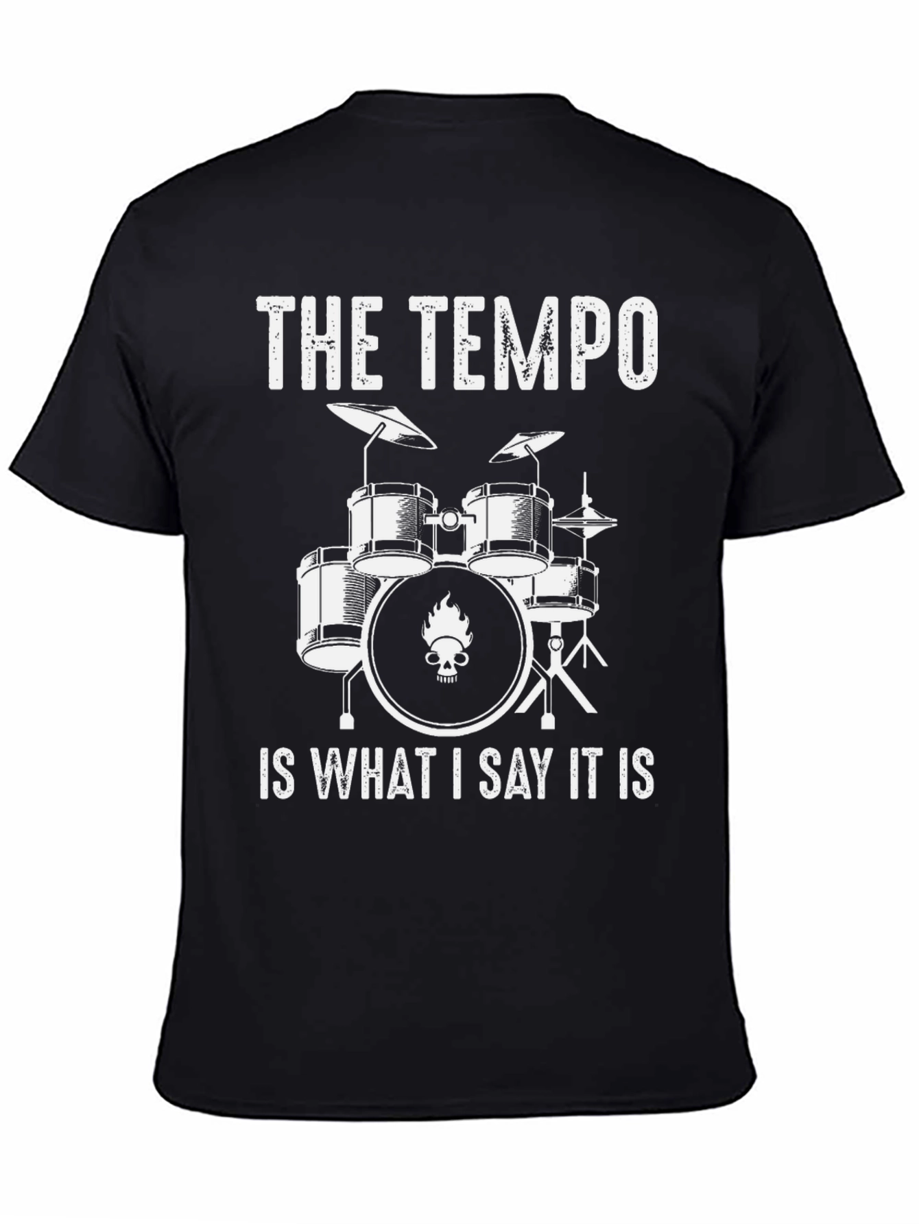 The Tempo Drummer Graphic T-Shirt