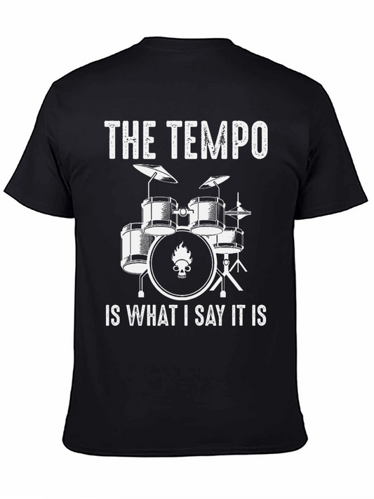 The Tempo Drummer Graphic T-Shirt