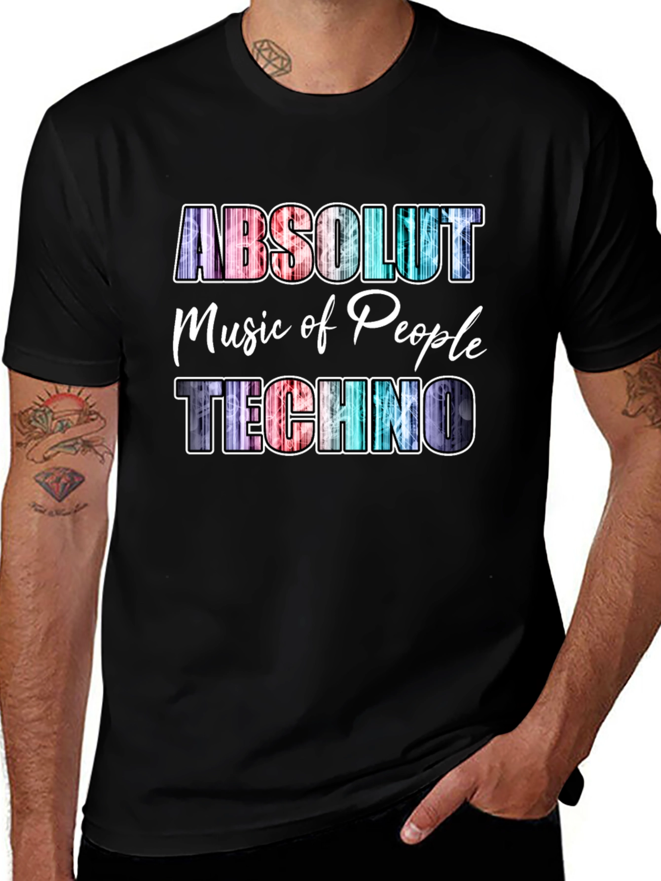 Absolut Techno Music T-Shirt