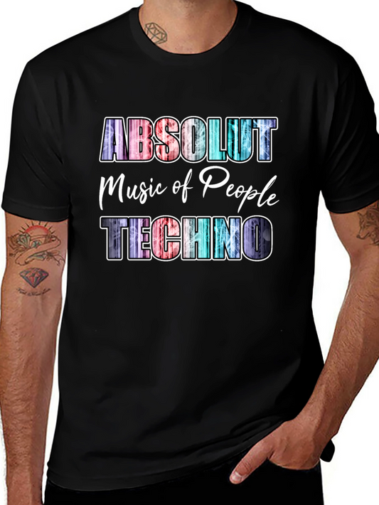 Absolut Techno Music T-Shirt