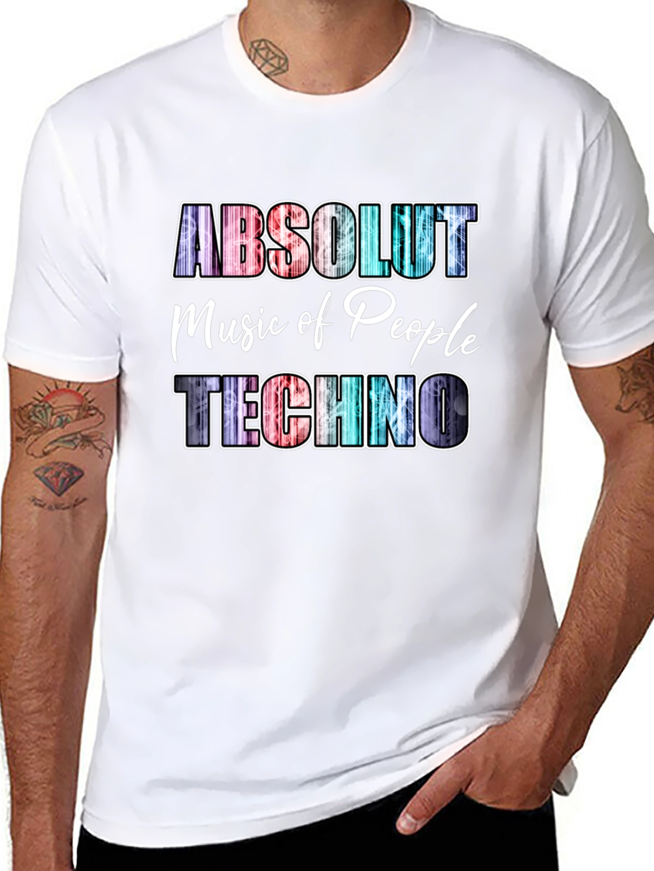Absolut Techno Music T-Shirt