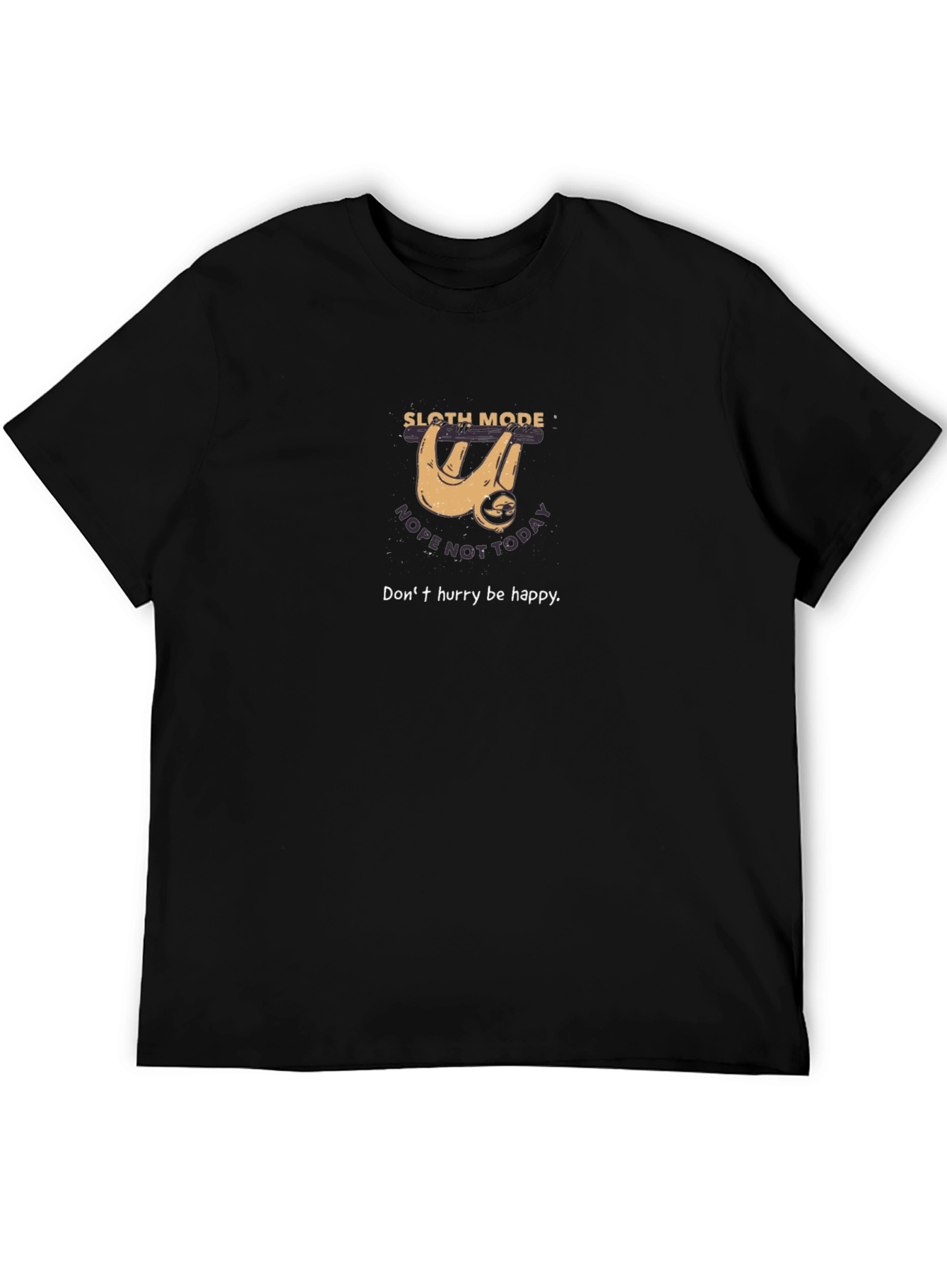 Sloth Mode T-Shirt - Relaxed Fit Graphic Tee
