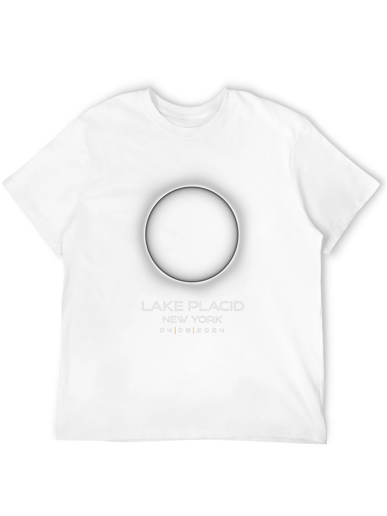 Lake Placid Eclipse T-Shirt - April 8 2024