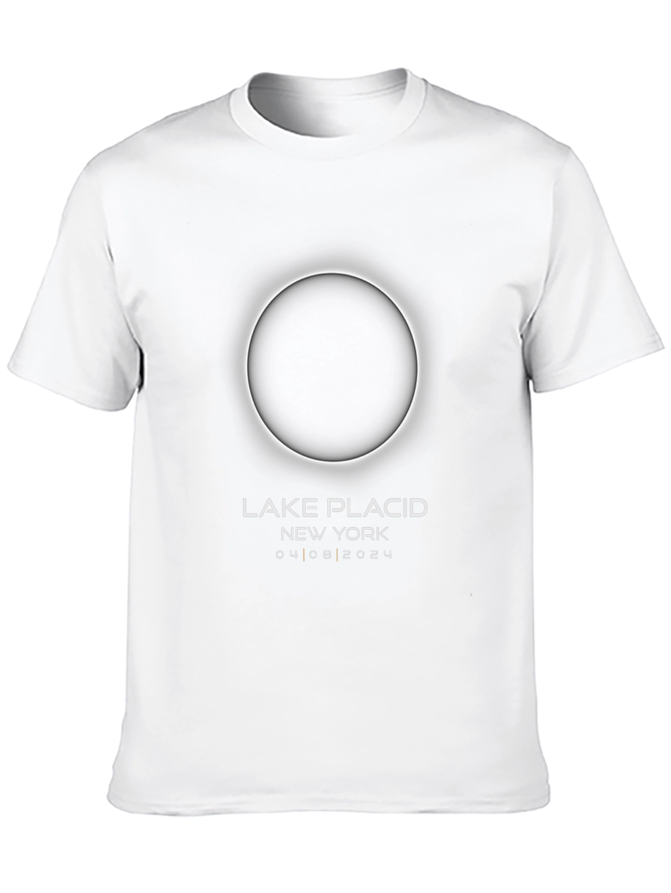 Lake Placid Eclipse T-Shirt - April 8 2024
