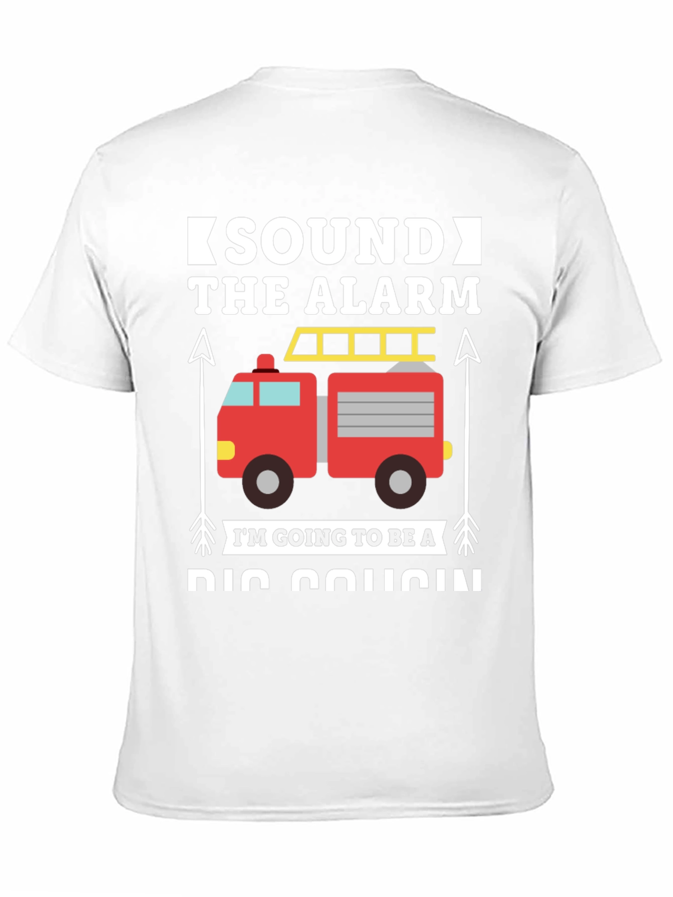 Big Cousin Firetruck T-Shirt
