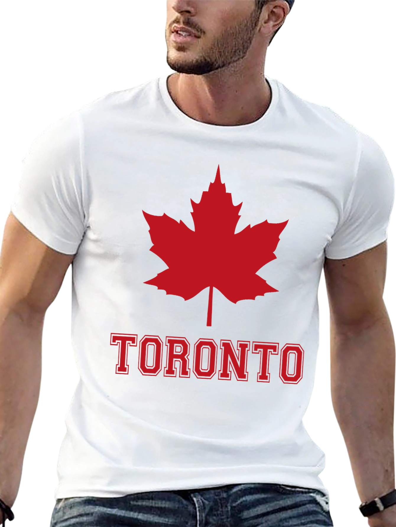 Toronto Maple Leaf Graphic Tee - Black