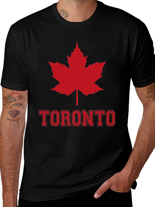 Toronto Maple Leaf Graphic Tee - Black
