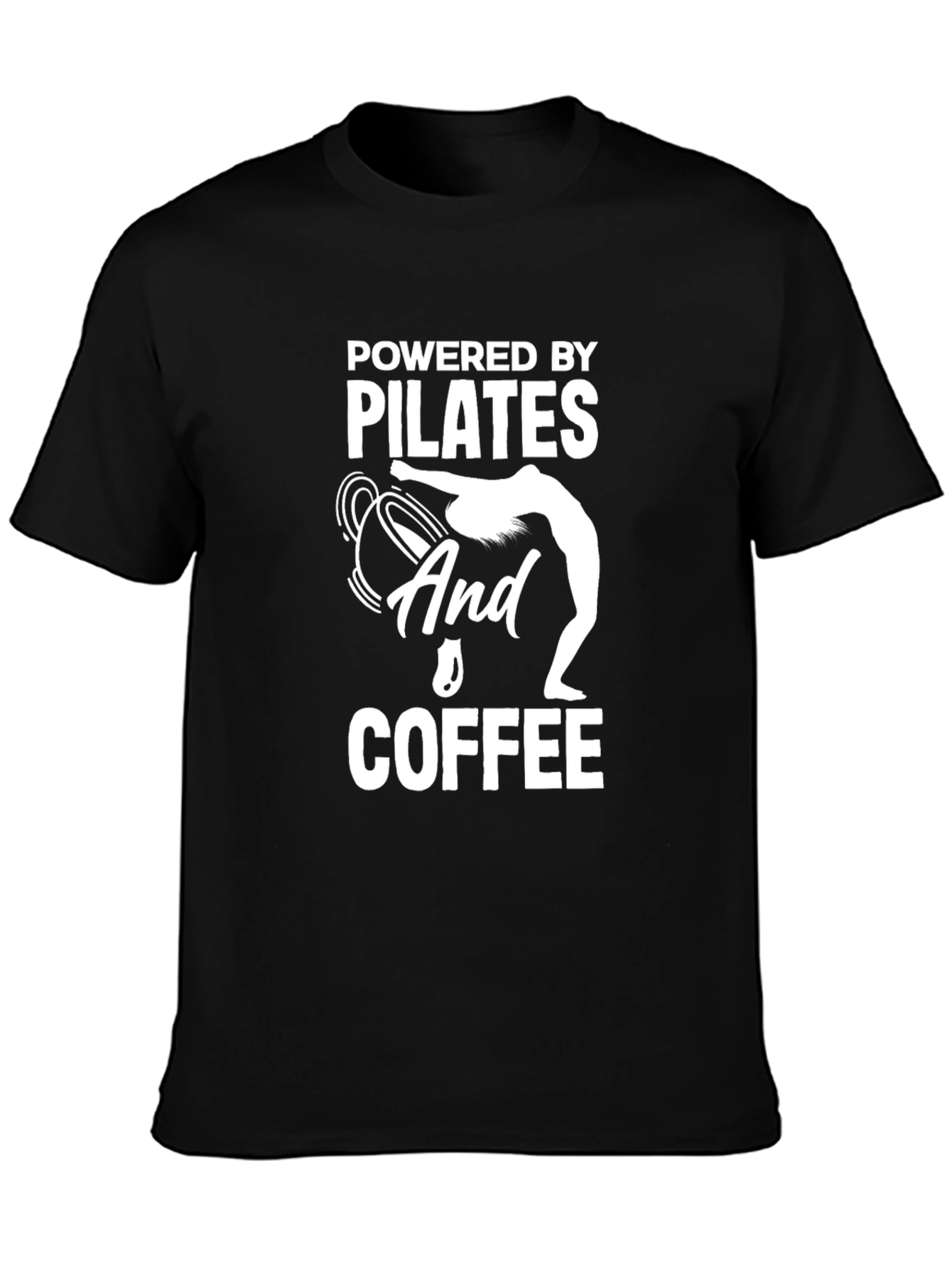 Pilates & Coffee T-Shirt - Workout Motivation