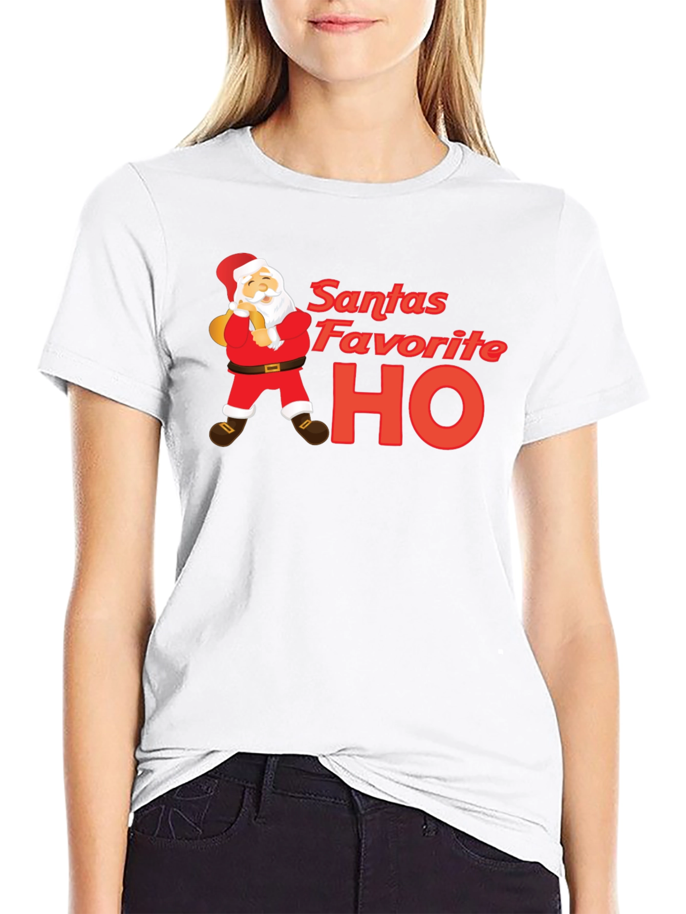 Santas Favorite HO Christmas T-Shirt