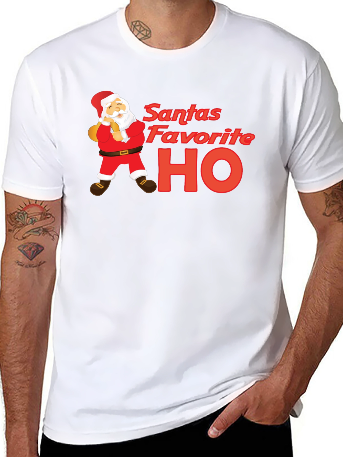 Santas Favorite HO Christmas T-Shirt