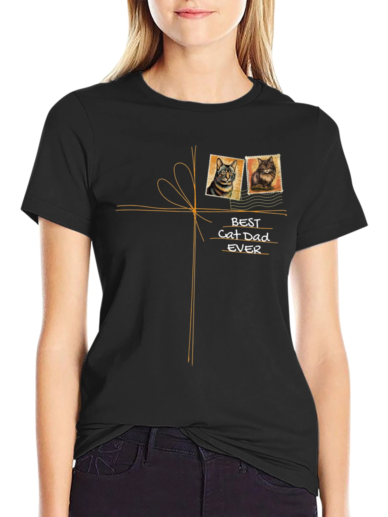 Best Cat Dad Ever T-Shirt - Unique Gift Idea