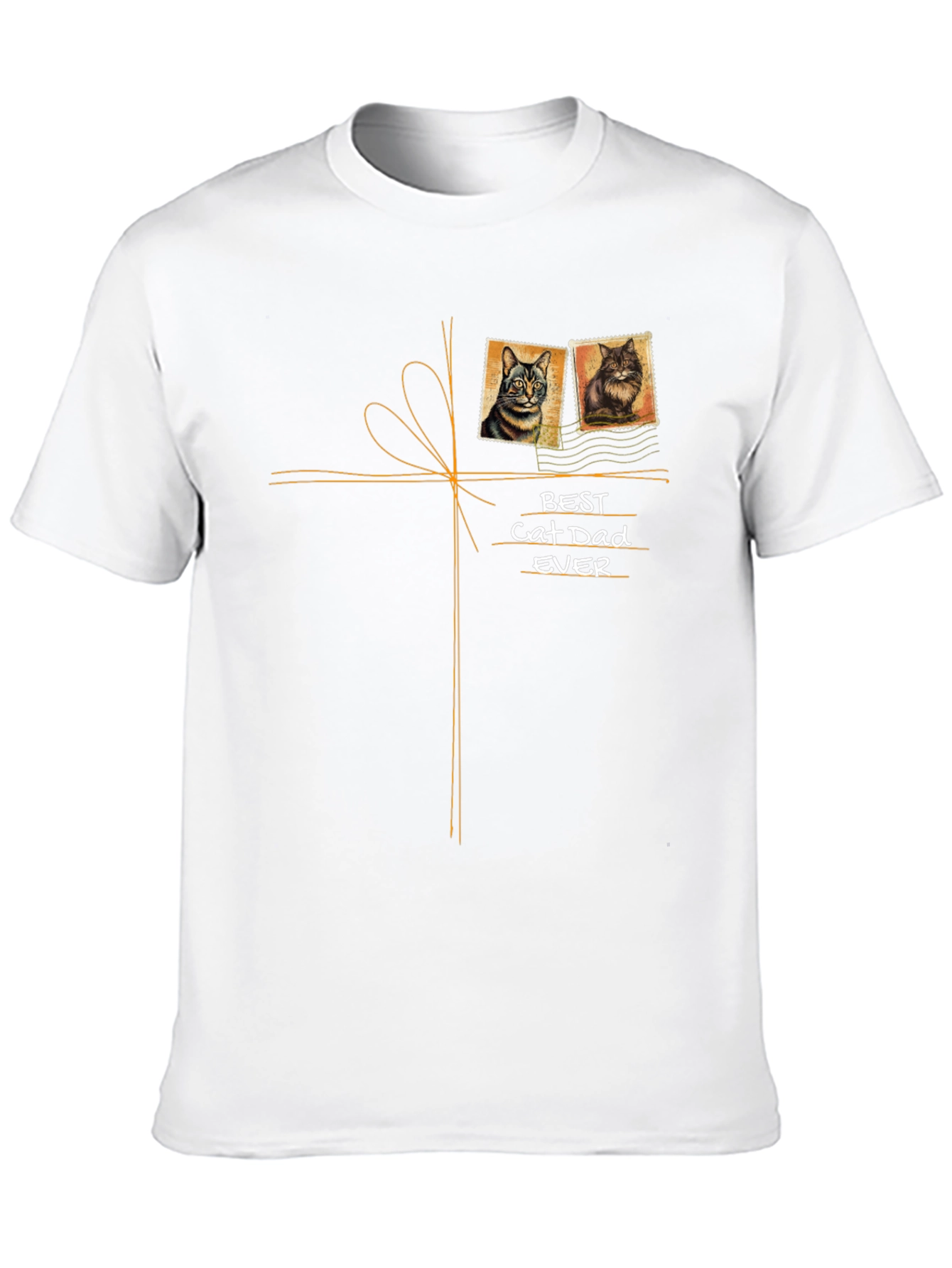 Best Cat Dad Ever T-Shirt - Unique Gift Idea