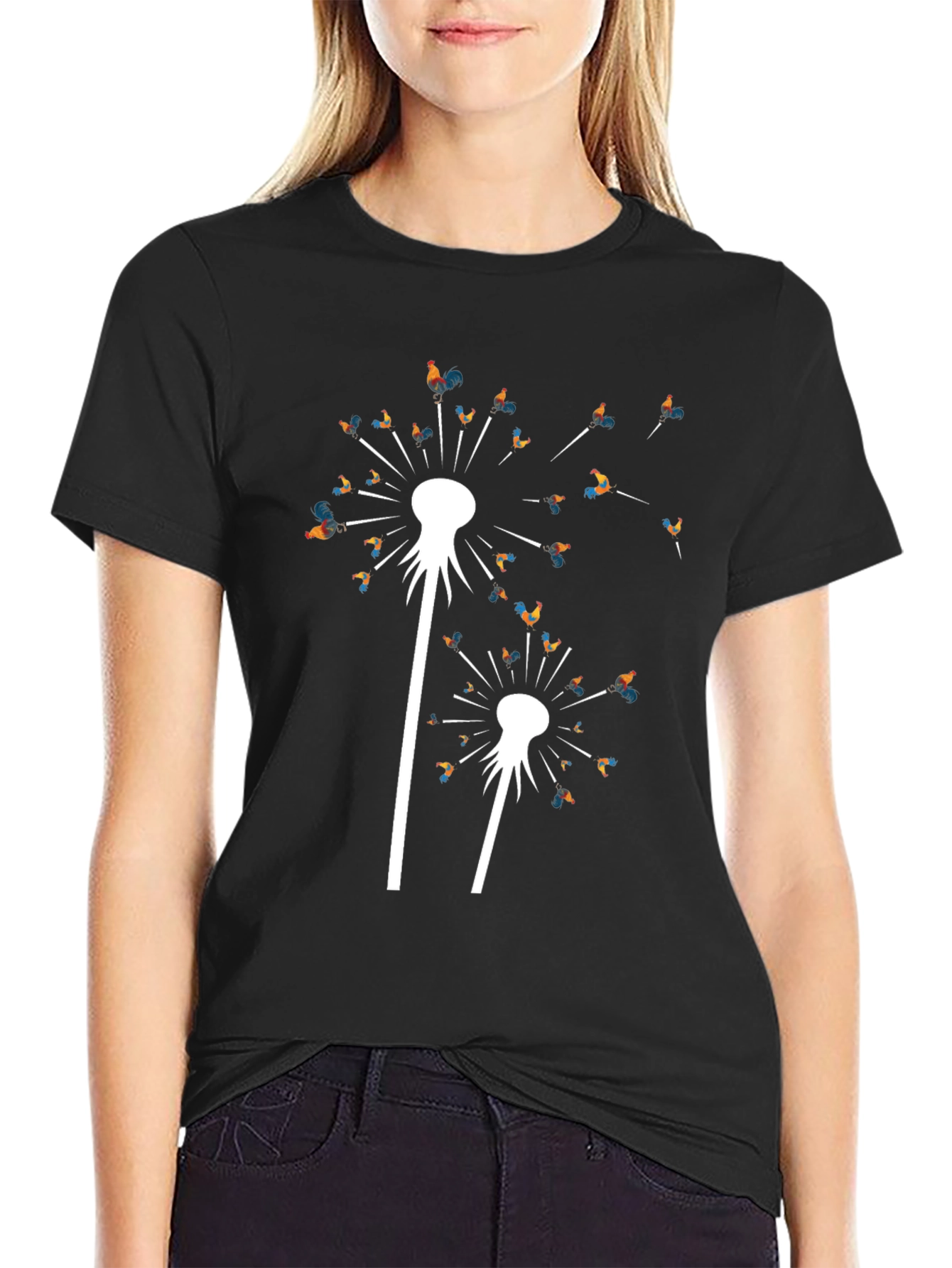 Dandelion Chicken Seed T-Shirt