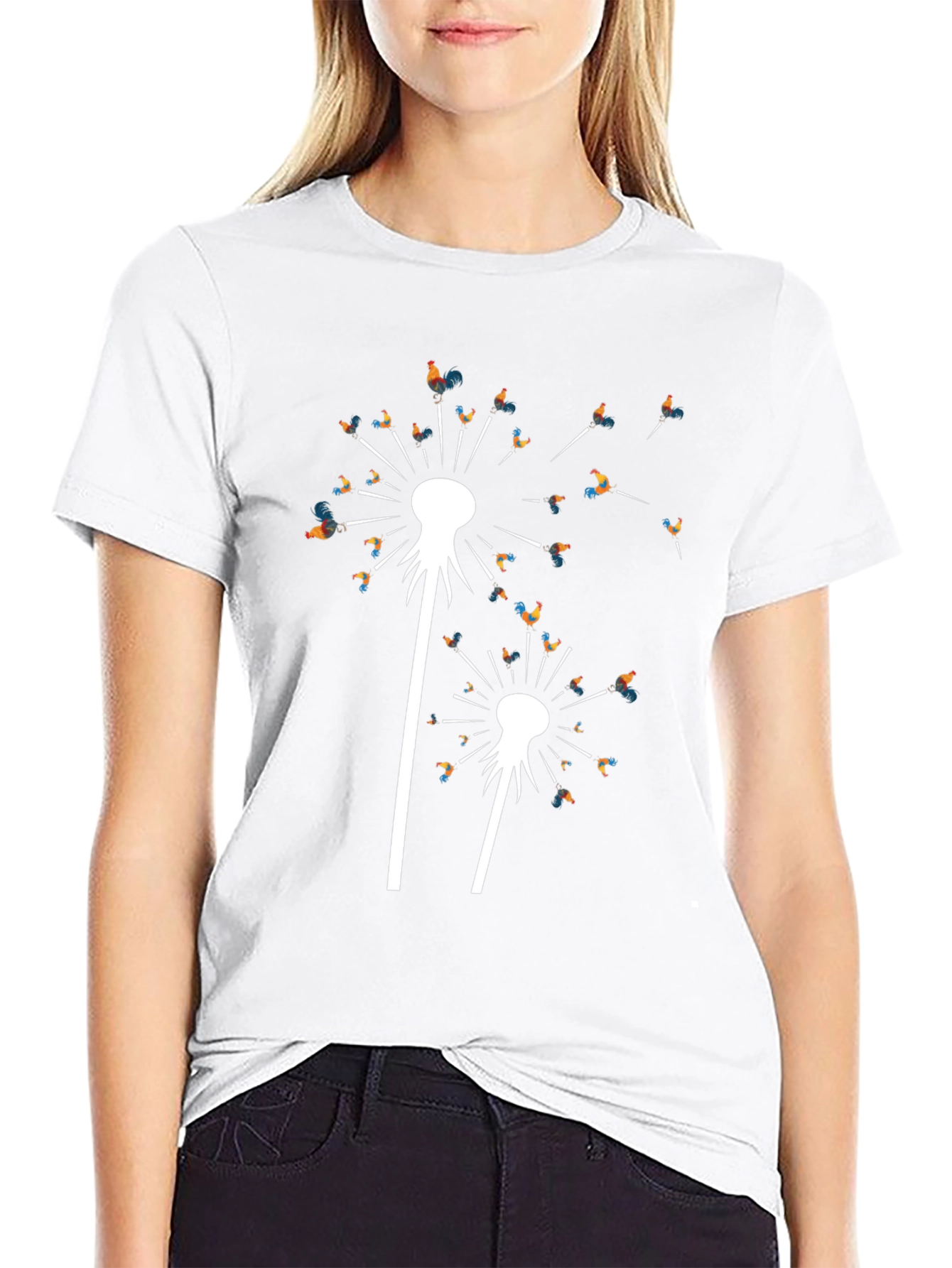 Dandelion Chicken Seed T-Shirt