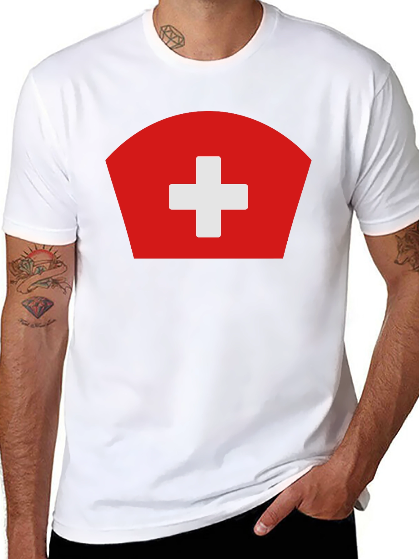 Nurse Hat T-Shirt - Medical Professional Apparel