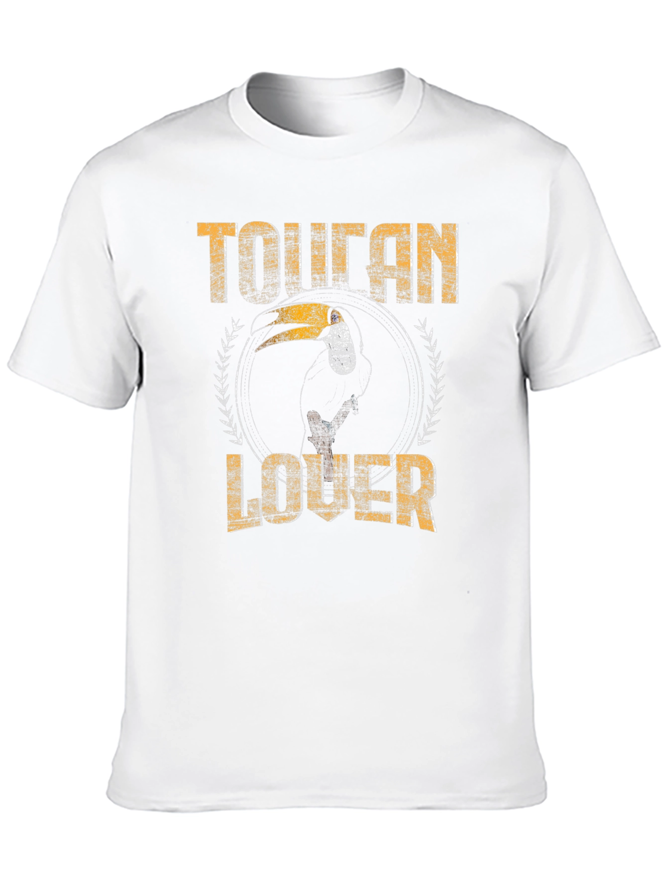 Toucan Lover Graphic Print T-Shirt