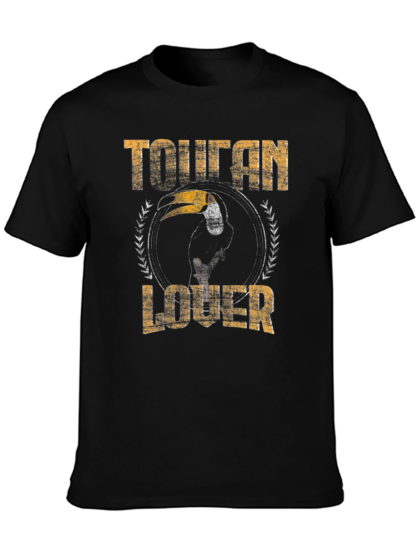 Toucan Lover Graphic Print T-Shirt