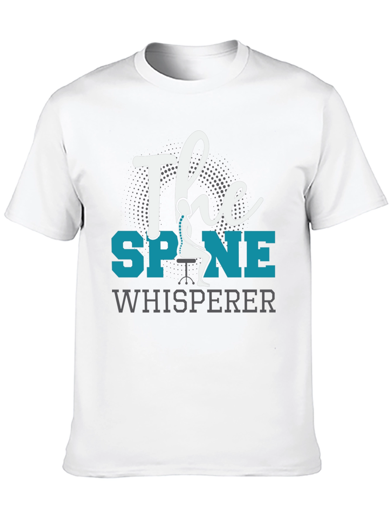 The Spine Whisperer Black Graphic Tee