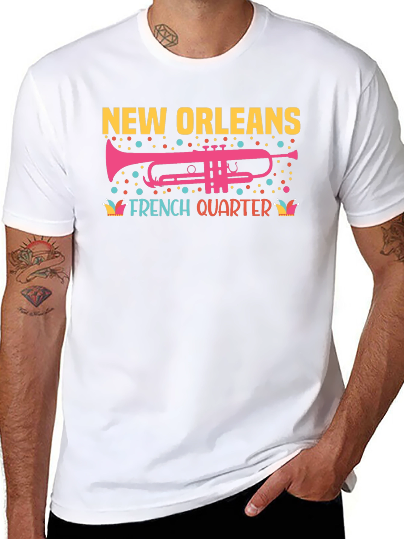 New Orleans French Quarter Graphic Tee