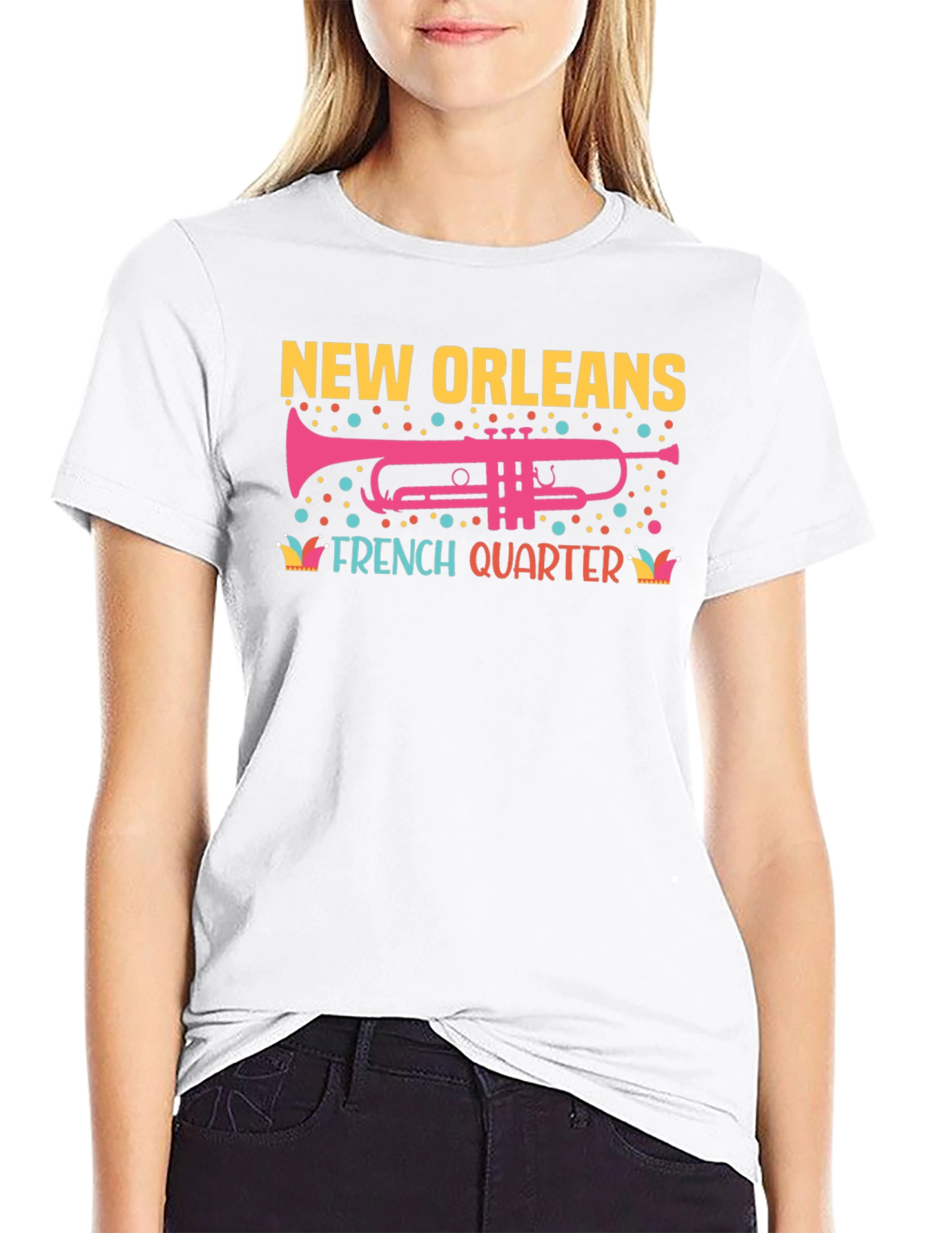 New Orleans French Quarter Graphic Tee