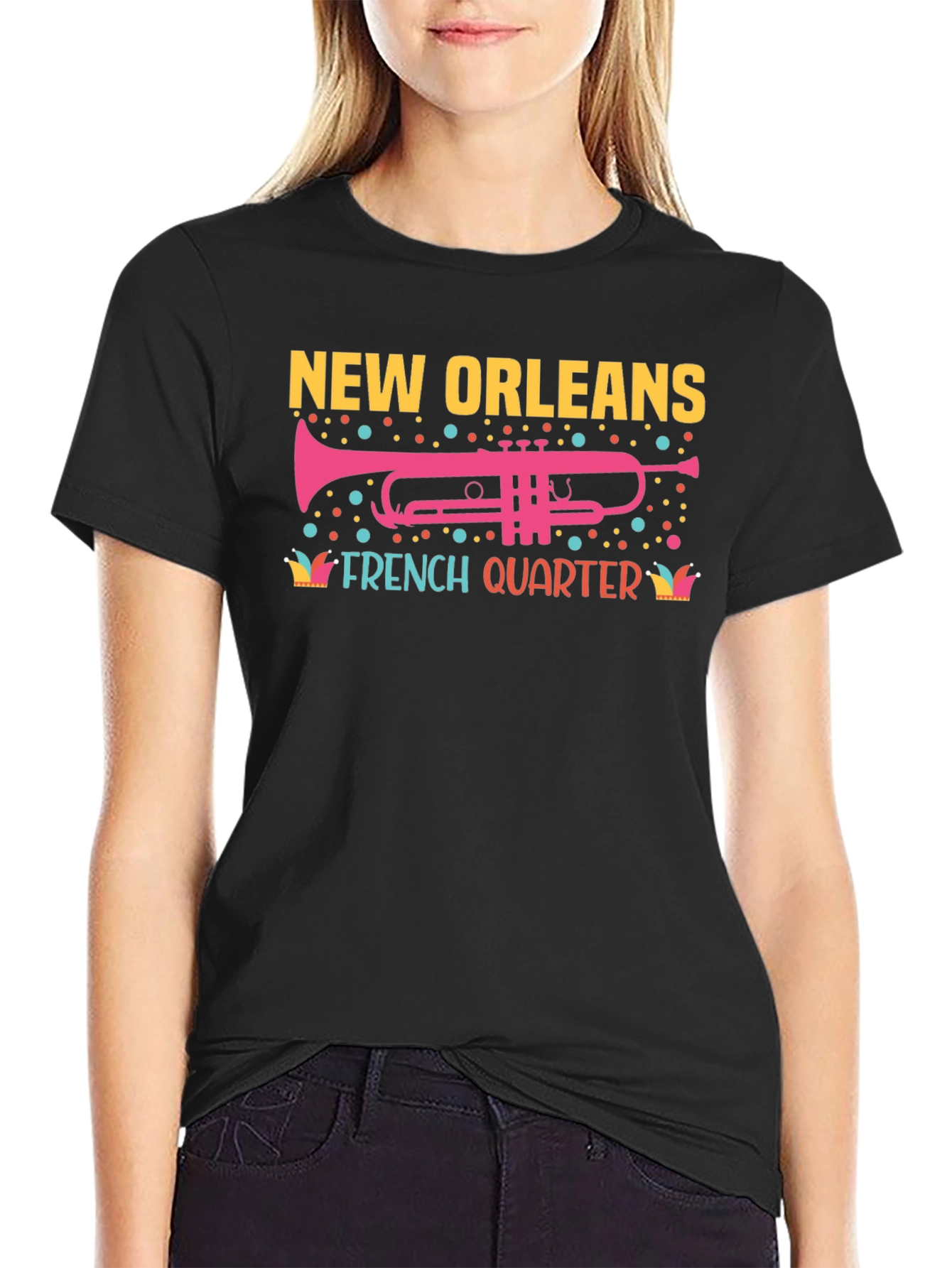 New Orleans French Quarter Graphic Tee