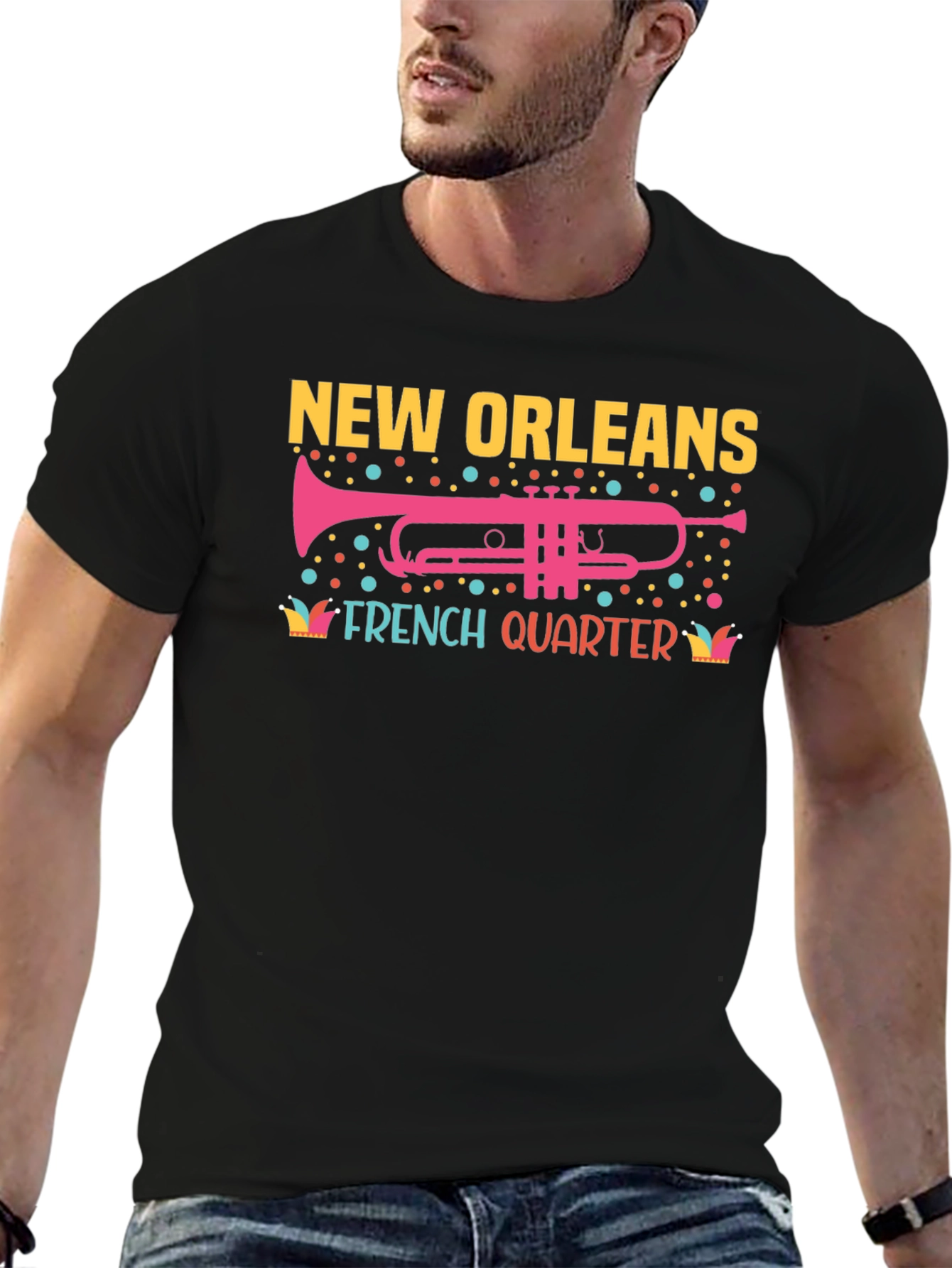 New Orleans French Quarter Graphic Tee