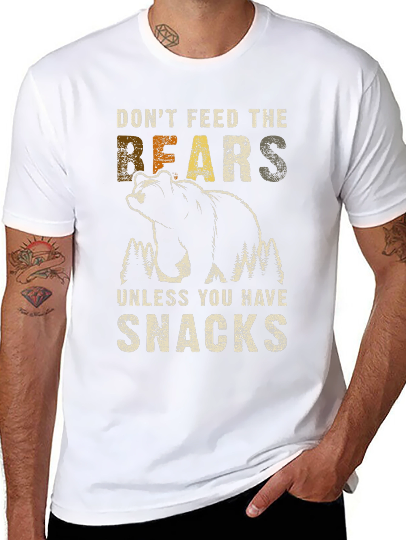 Dont Feed the Bears Graphic Tee