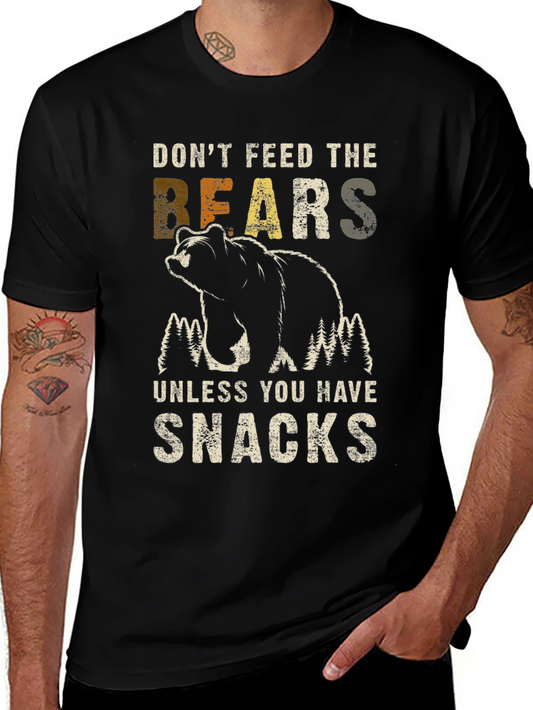 Dont Feed the Bears Graphic Tee