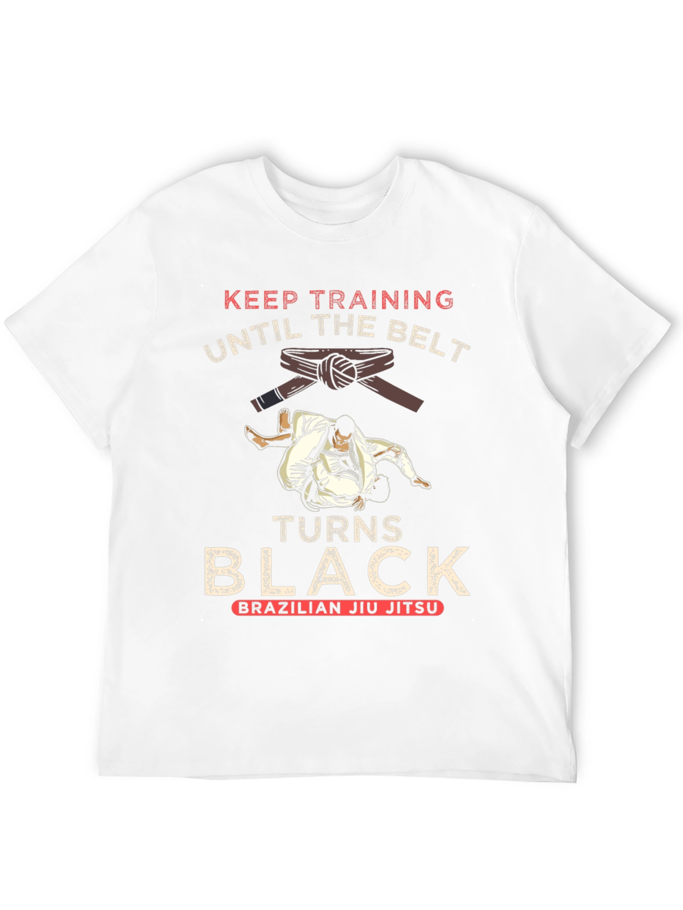BJJ Training Black T-Shirt