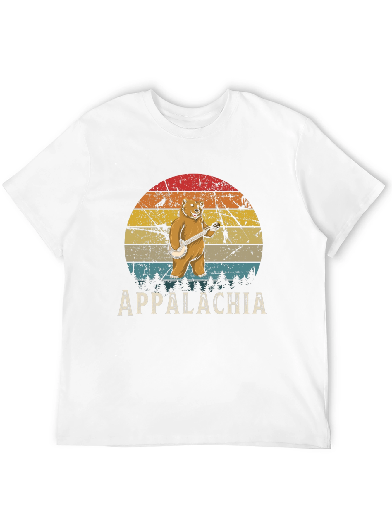 Appalachia Bear Banjo T-Shirt