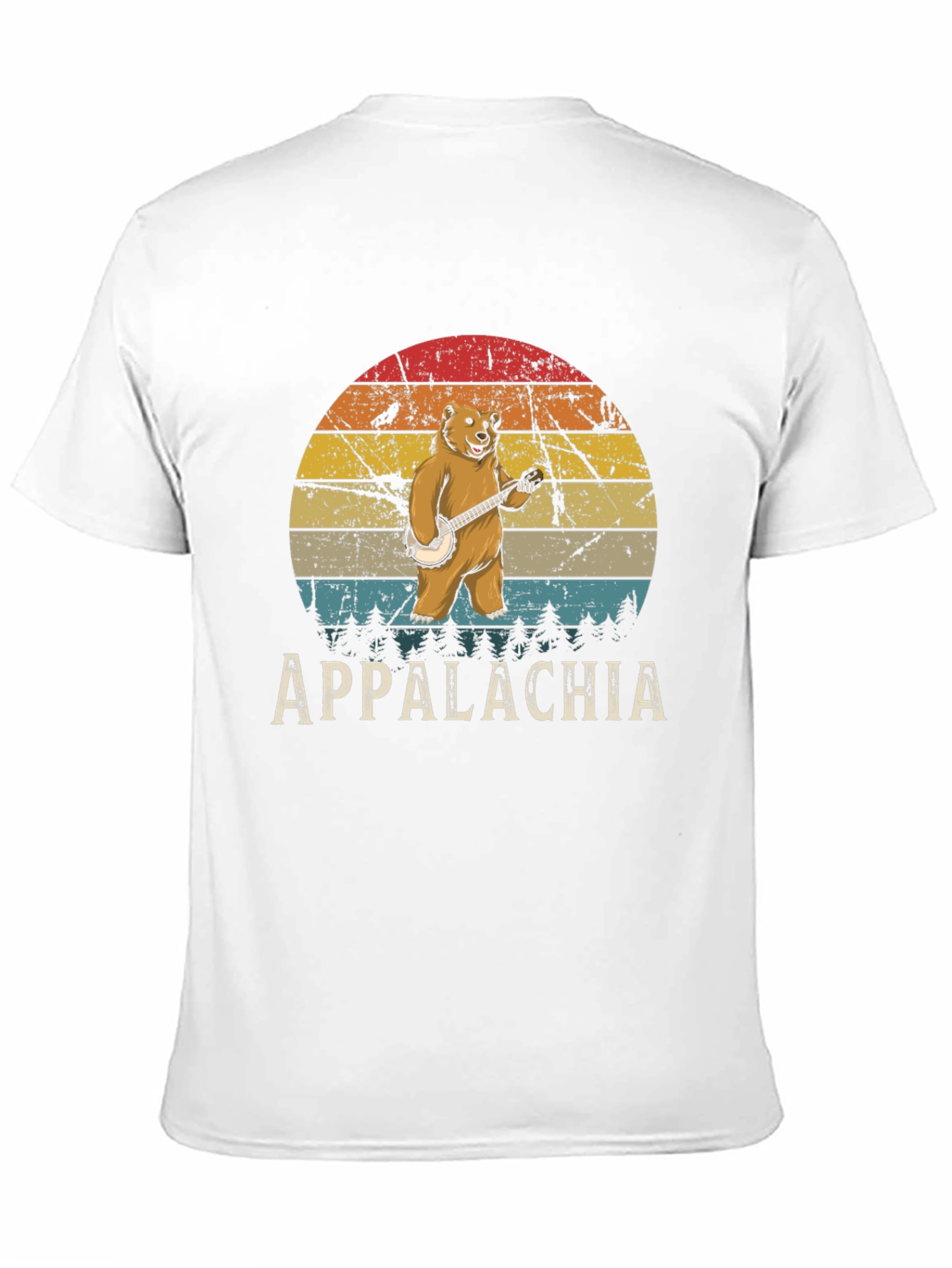 Appalachia Bear Banjo T-Shirt