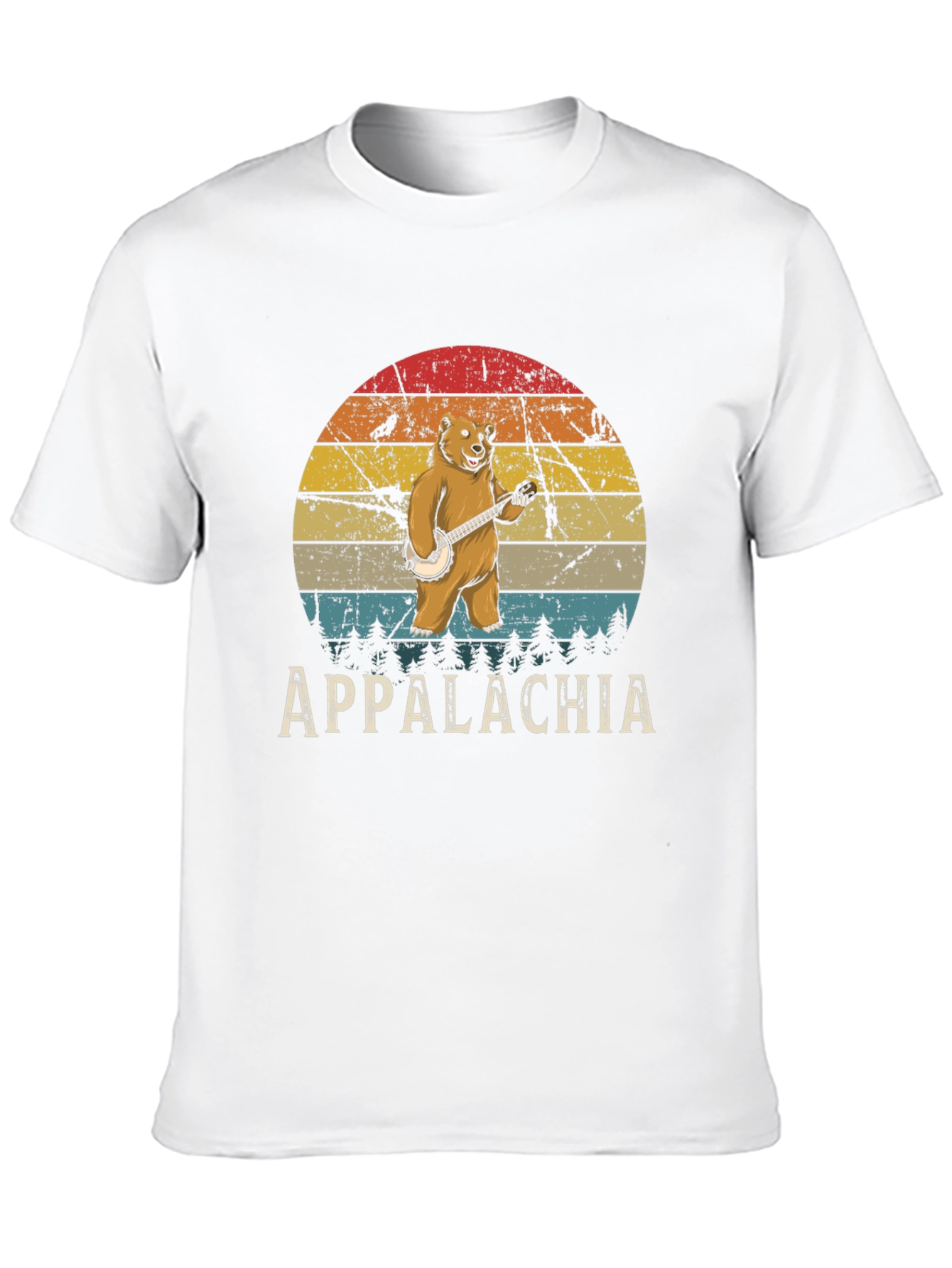 Appalachia Bear Banjo T-Shirt
