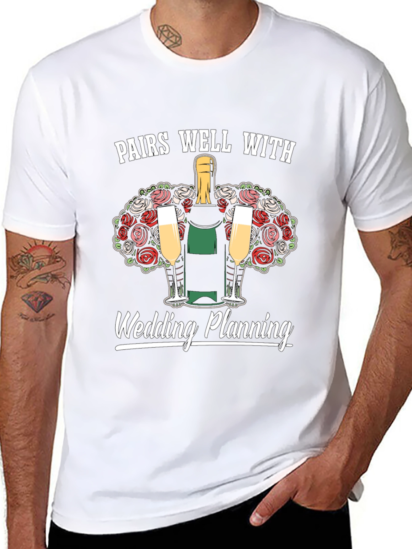 Pairs Well With Wedding Planning T-Shirt