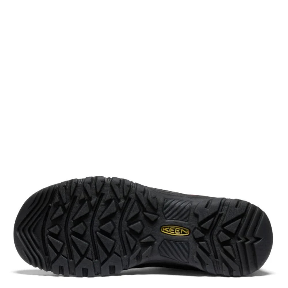 Keen Men's Targhee IV Waterproof Hiking Boot in Bison/Black